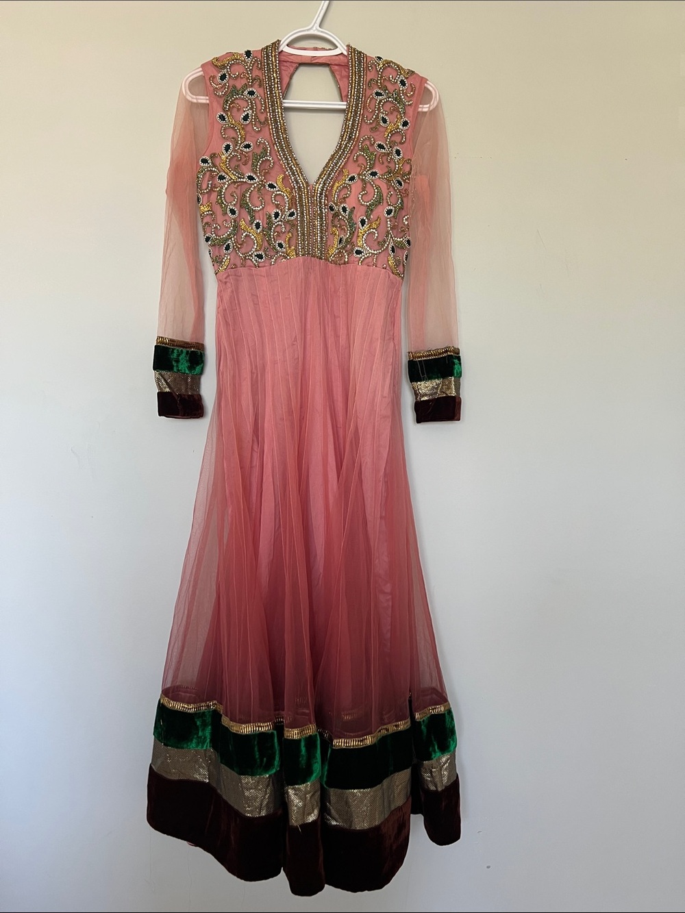 Long Anarkali dress , global fashion party dress
( Available for limited time)